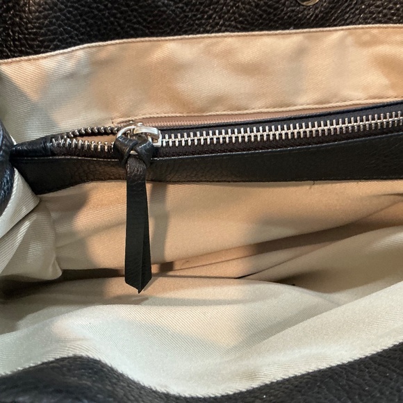 Valentino Tassel Tote, Pebble Leather Classic Shoulder Bag - Picture 11 of 13